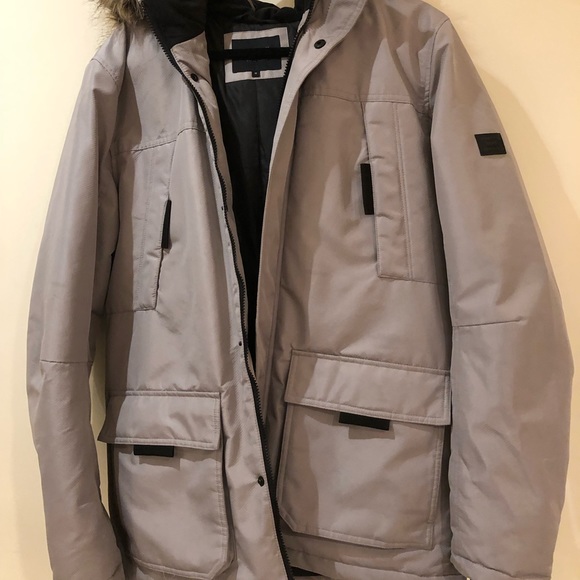 Jack & Jones Parka with Faux Fur Hood - Picture 2 of 8